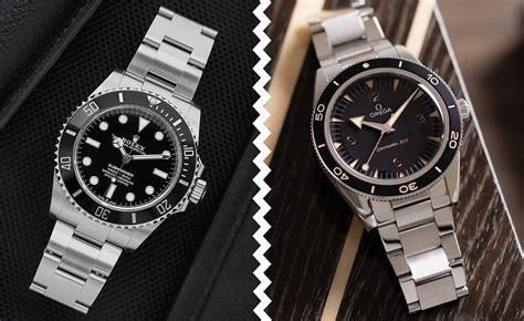 confronto rolex omega|rolex submariner vs omega.